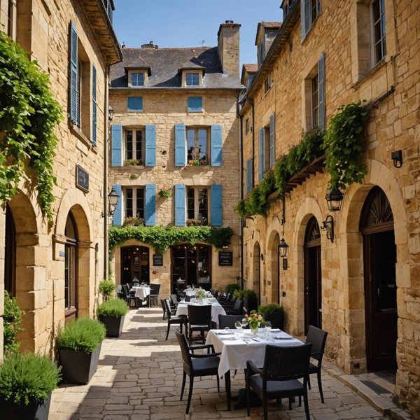 Top Hôtels-Restaurants à Sarlat : Découvrez une Cuisine Française Raffinée